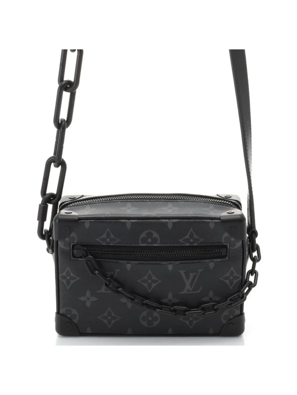 Louis Vuitton Mini Soft Trunk Monogram Eclipse Black